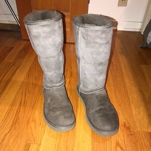 Tall Authentic Grey “Ugg” Boots